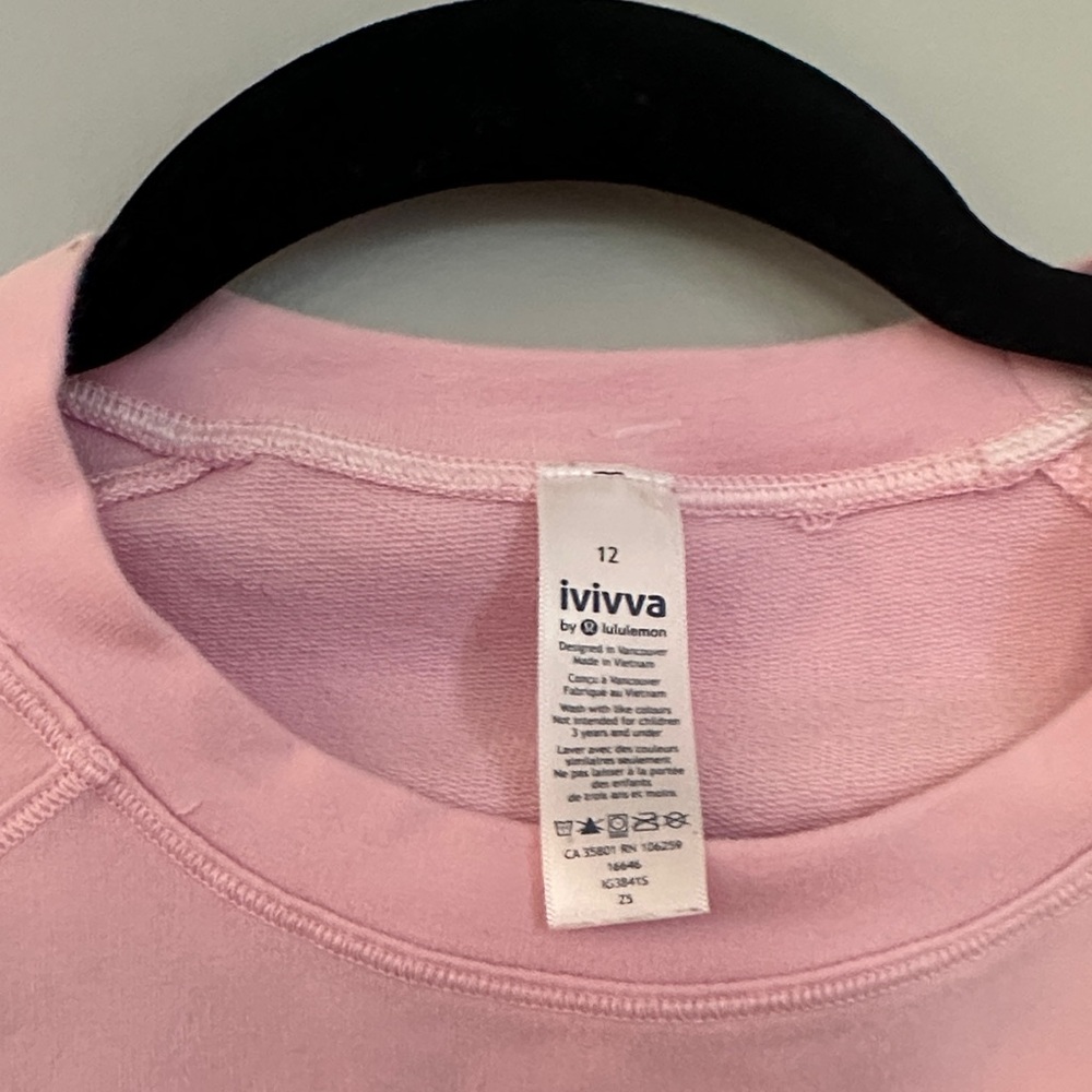 Ivivva Light Pink Sweatshirt - Picture 2 of 6